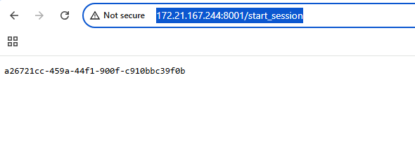 Getting session instance