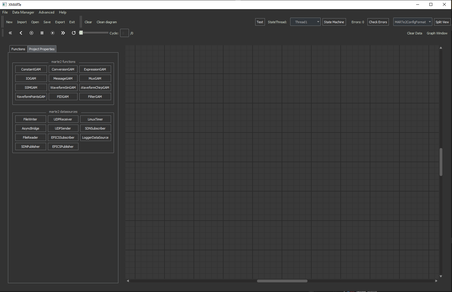 Application upon startup